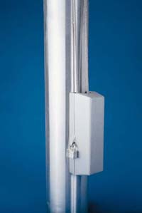 Aluminum Flagpole Cleat & Halyard Covers