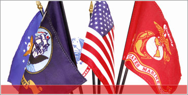 Military Flags - 100% American Made Quality